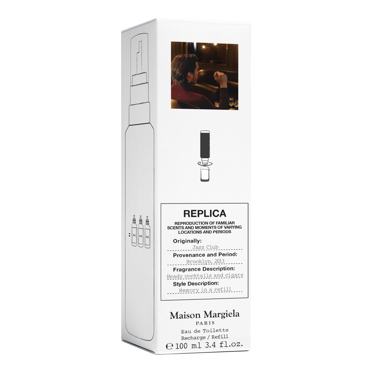 Maison Margiela REPLICA Jazz Club Eau de Toilette - Flacon Recharge