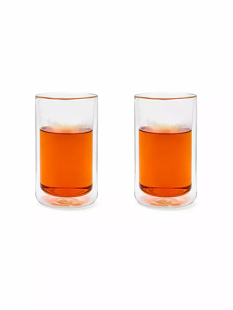 BREDEMEIJER Doppelwandiges Glas 2er-Set 2X0,4L SAN REMO  transparent