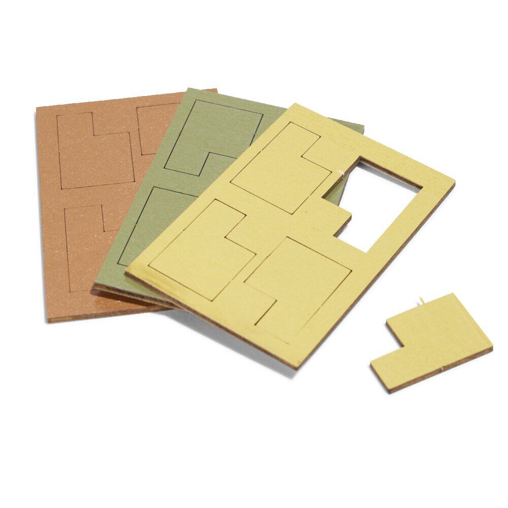 Casse-tête en bois - 8 modèles