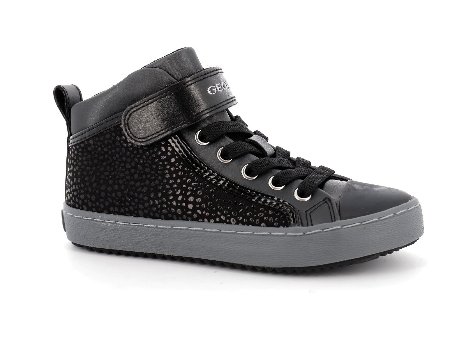 Geox-J KALISPERA GIRL-J744GI Matières combinées Noir