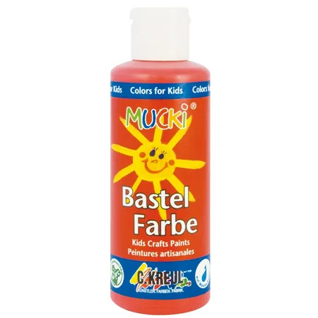MUCKI Bastelfarbe 80ml Kaminrot