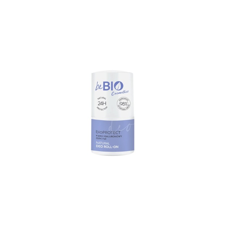 BeBio Ewa Chodakowska Natuurlijke Deo Roll-on op basis van Aluin met hyaluronzuur en extract van wilde rijst 50 ml