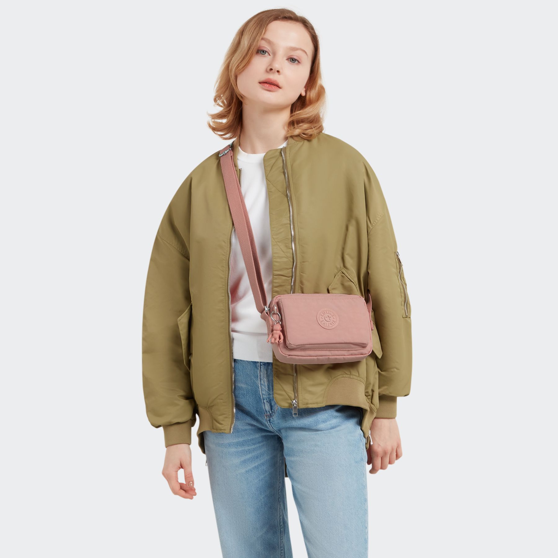 ABANU Mini Sac à Bandoulière avec Sangle Ajustable - Tender Rose