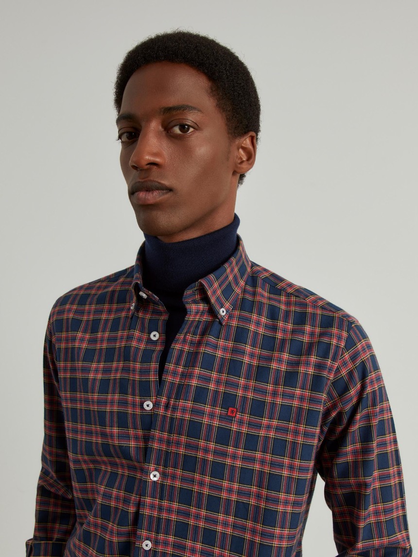 Camisa xadrez regular fit