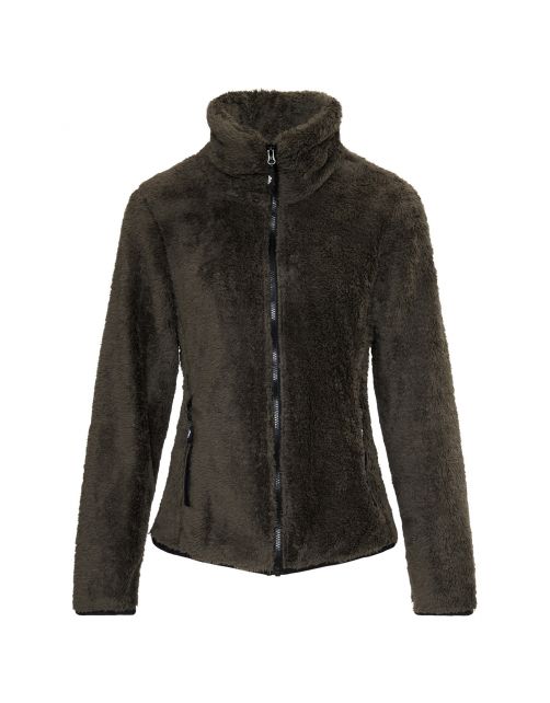 Nord Berg Polarfleece Evy Dames Army - Vrijetijdskleding