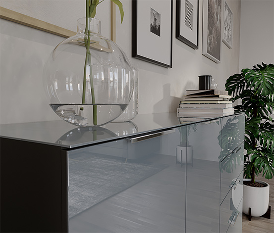 Sideboard »Laholm«, grau