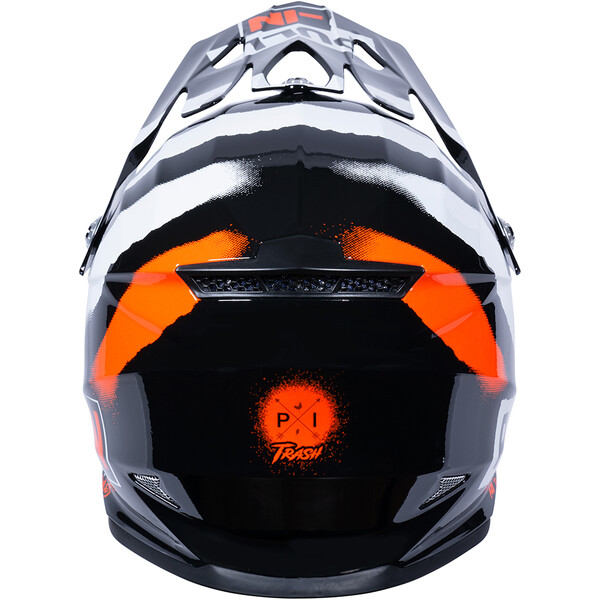 pull-in - Casque Enfant Trash Kid - 2023 Noir / Blanc / Orange