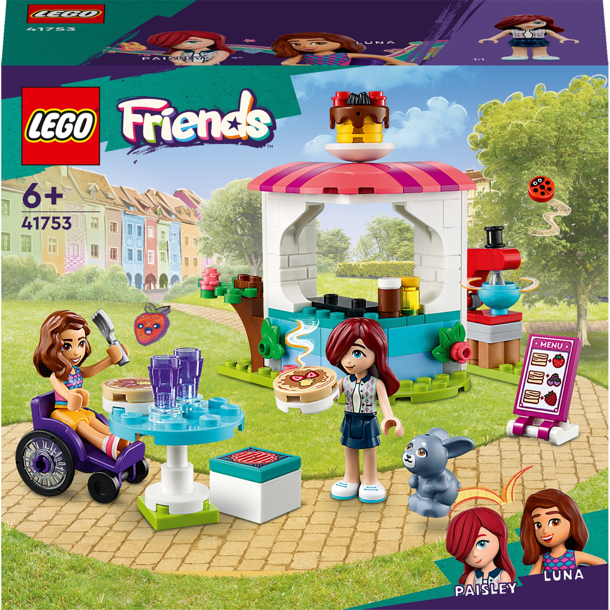 LEGO Konstruktionsspielzeug Friends Pfannkuchen-Shop