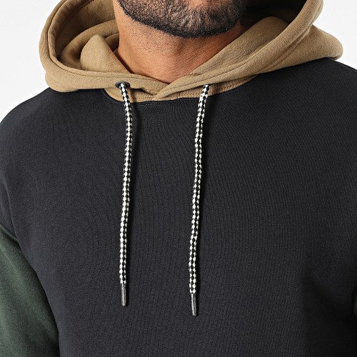 Sweat Capuche 20715774 Bleu Marine Vert