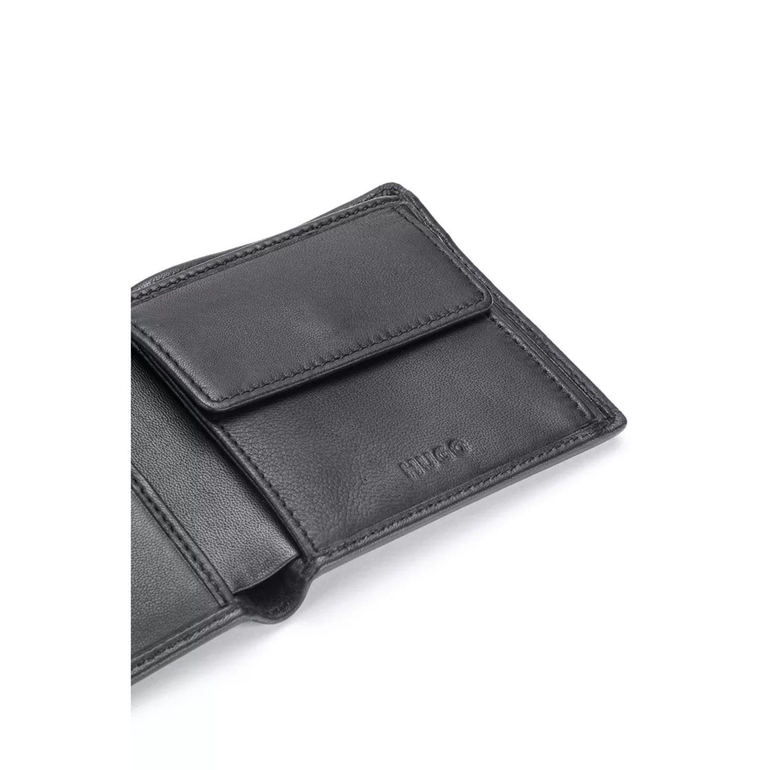 Hugo Subway 4 CC Coin Wallet black