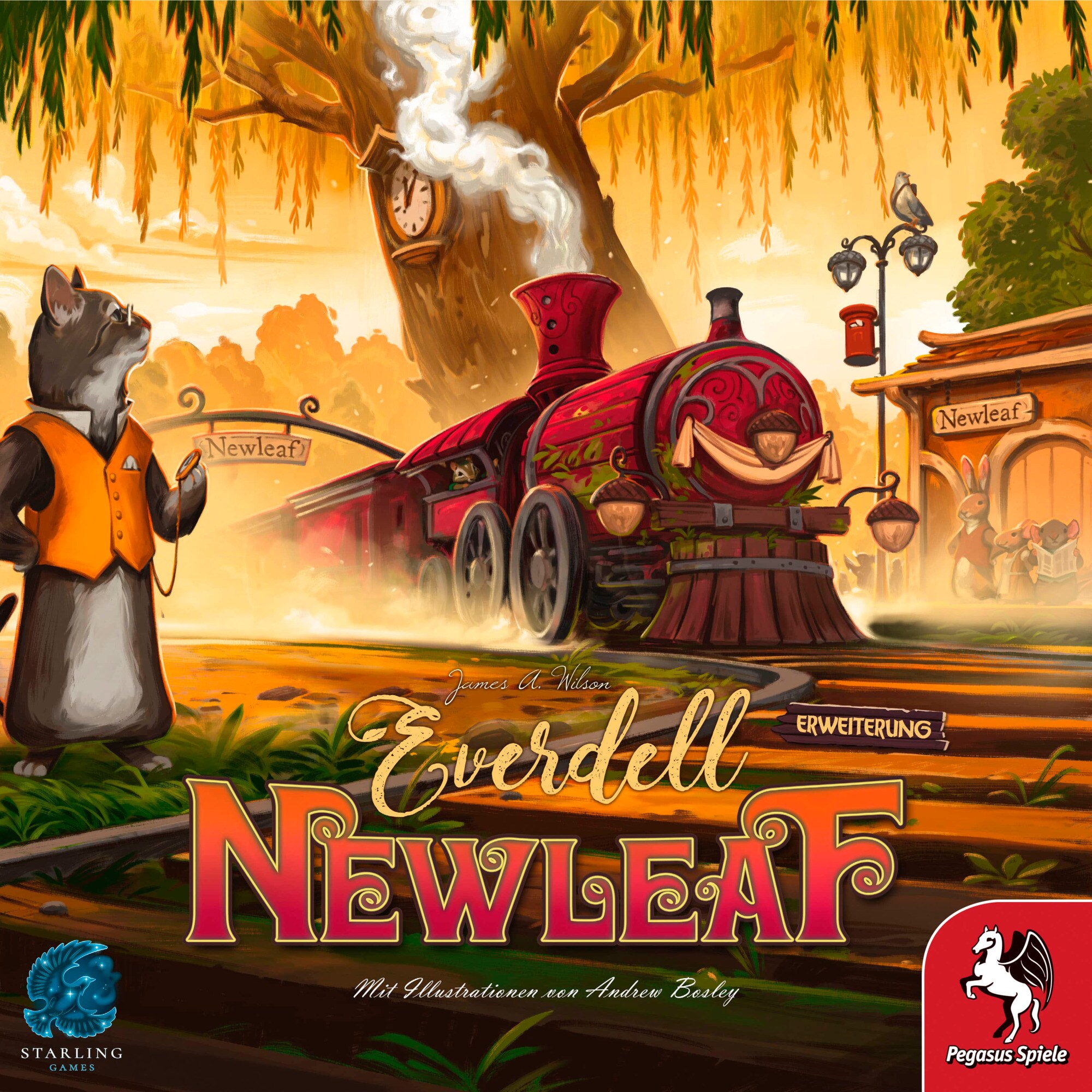 Pegasus Brettspiel Everdell: Newleaf