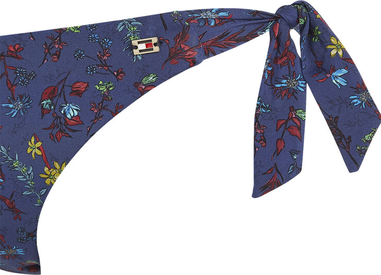 Tommy Hilfiger SIDE TIE BIKINI PRINT Wuw/wlw floral navy