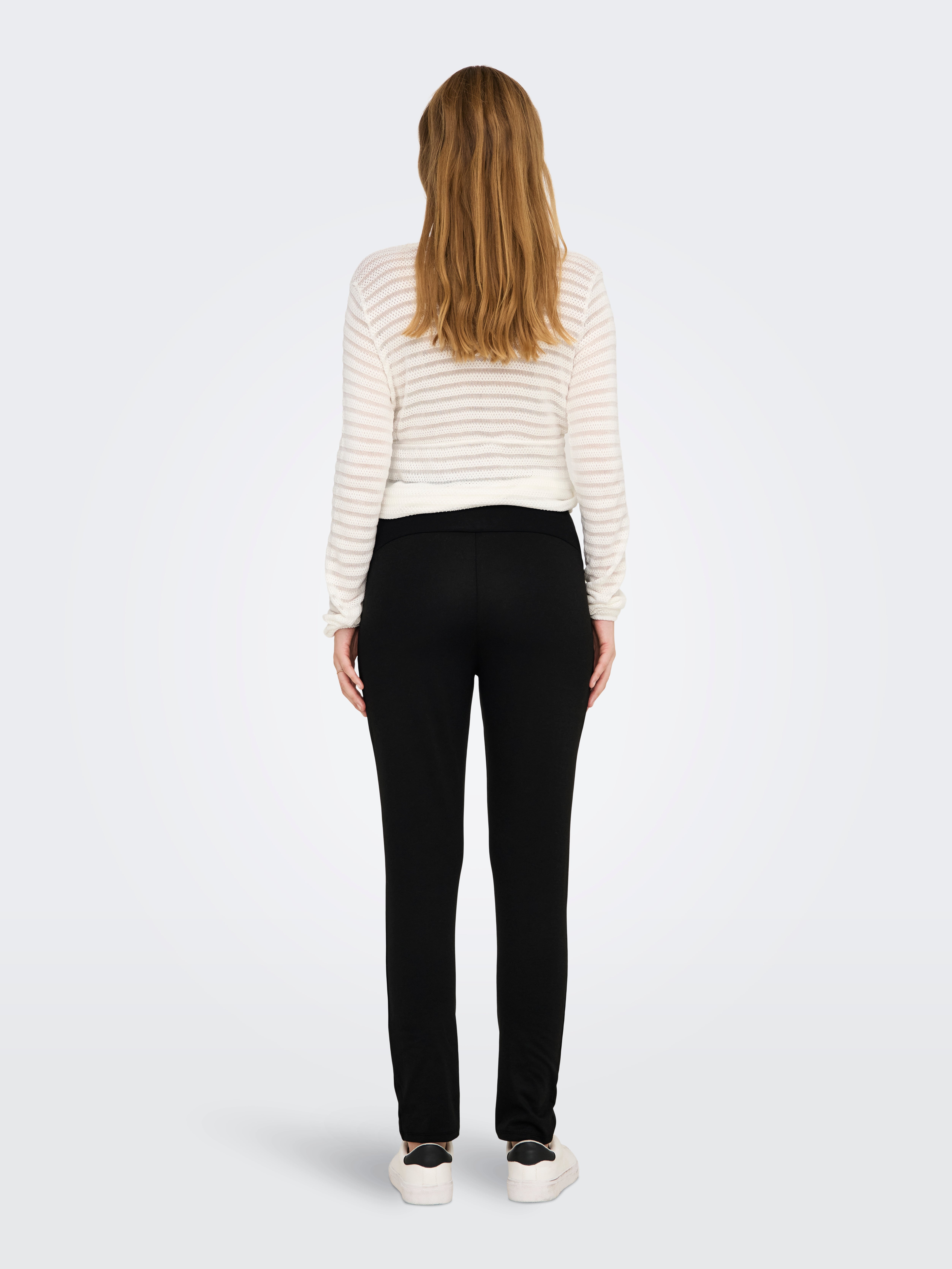 OLMGISELEA Normal geschnitten Hose Black