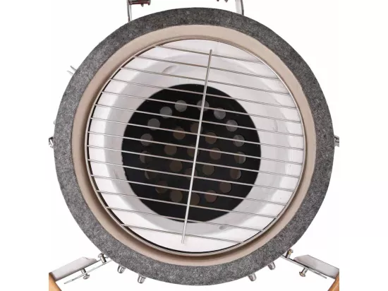 Barbecue à fumoir Kamado Céramique 76 cm