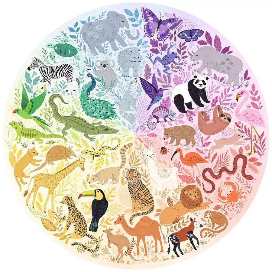 Ravensburger Circle of Colors - Animals bunt