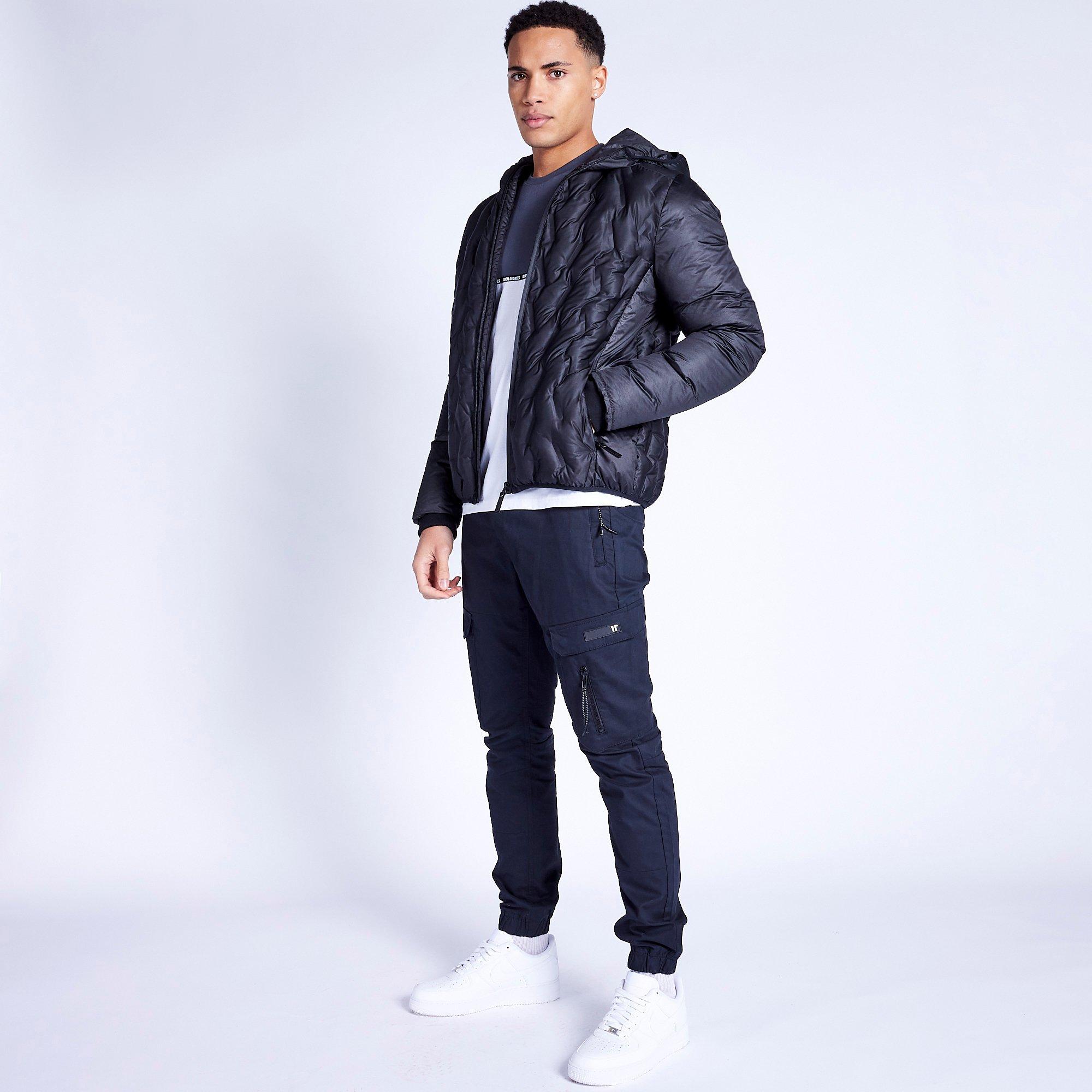 11 Degrees 11D Nitro Puffer Jacket Black