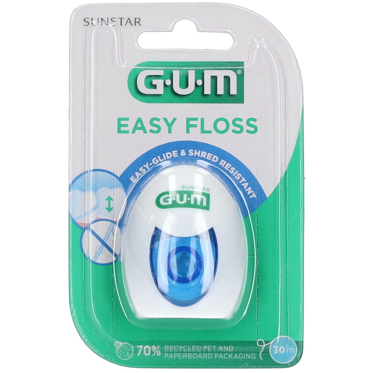 GUM® Easy Floss Zahnseide gewachst