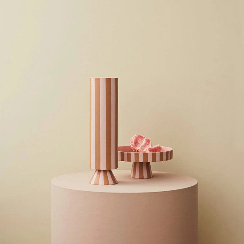 Servierplatte Toppu klein Caramel Rose