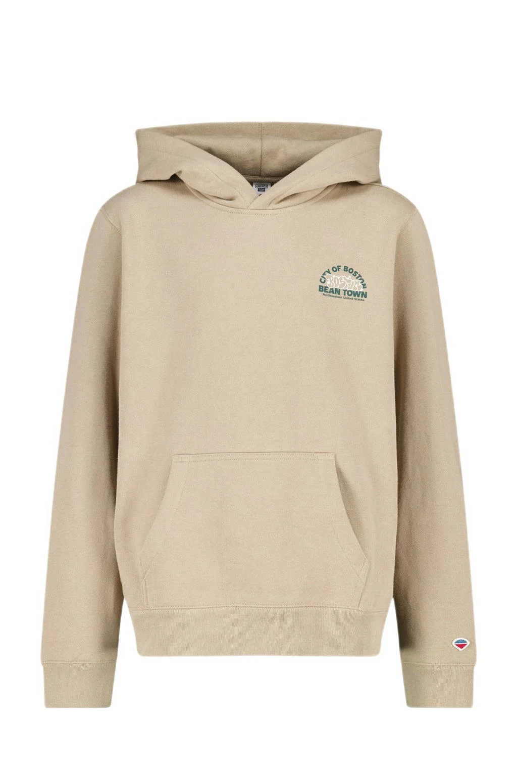 America Today hoodie beige