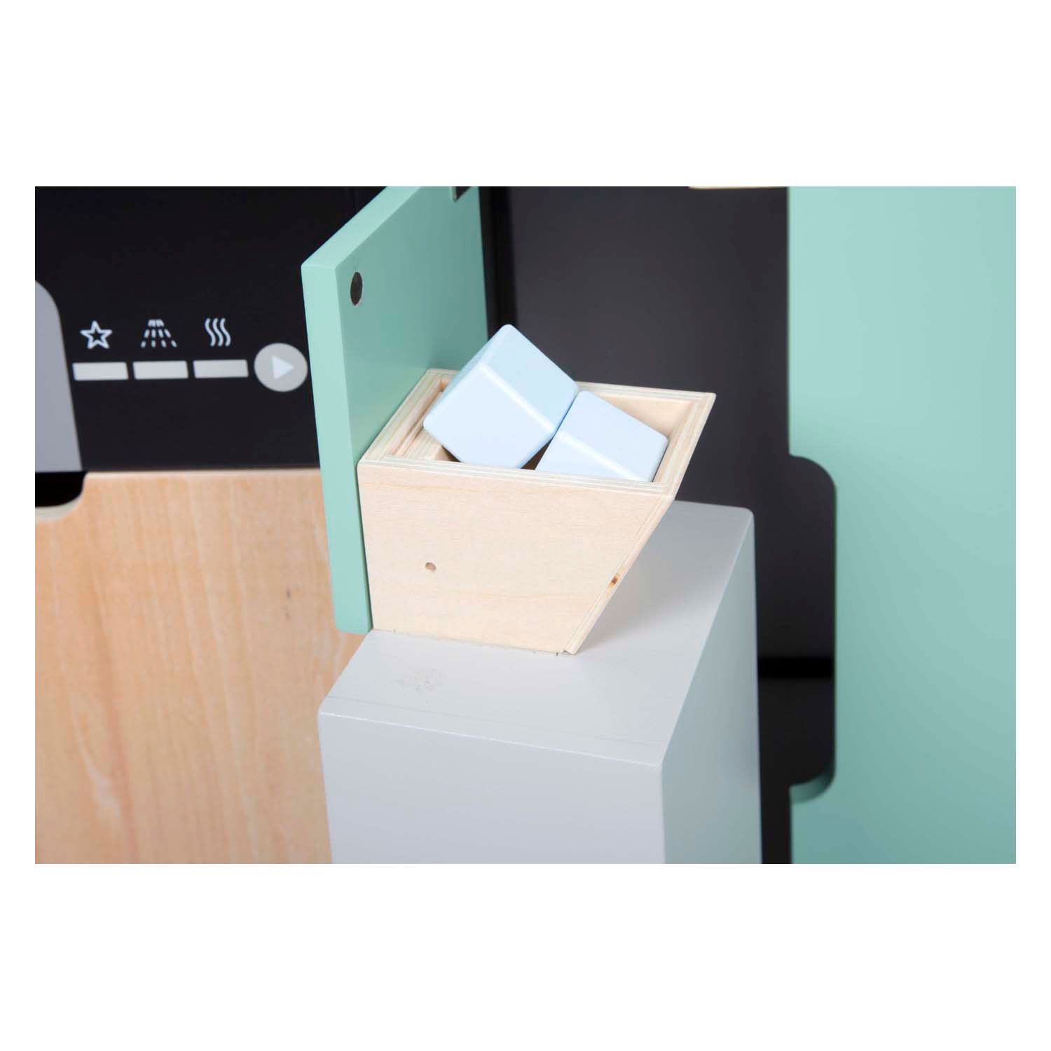 Small Foot - Houten Industriele Keuken met Keukeneiland, 18dlg.
