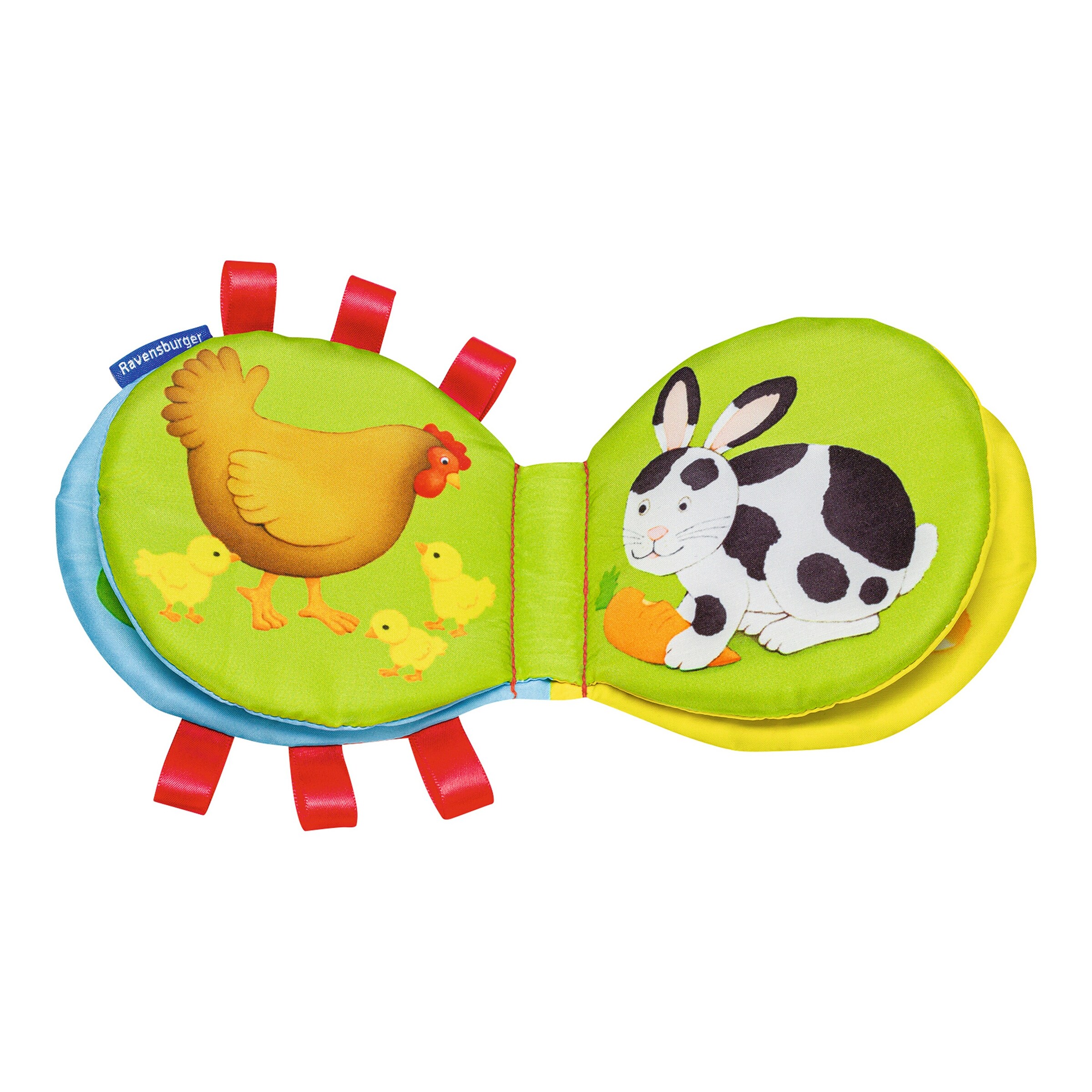 Ravensburger - MINISTEPS Stoffbuch Mein Knister-Käferchen