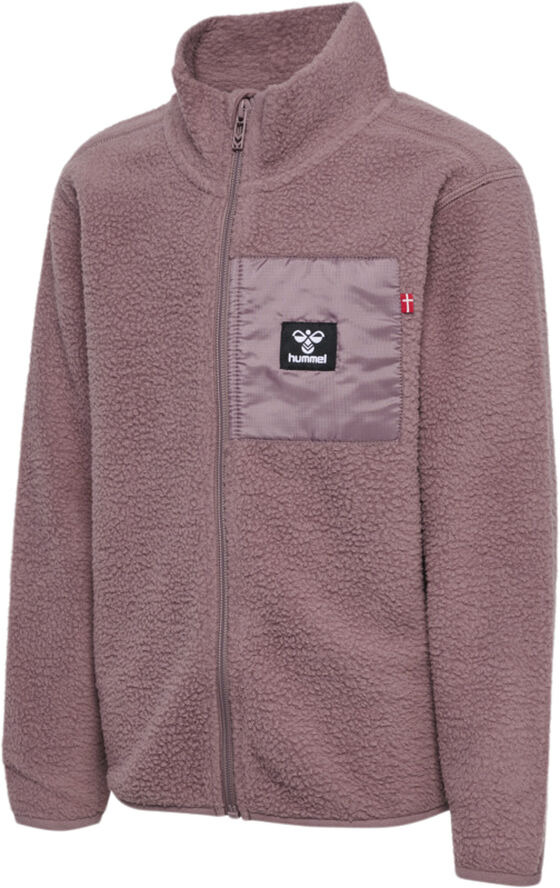 Hummel hmlATLAS FLEECE ZIP JACKET Twilight mauve