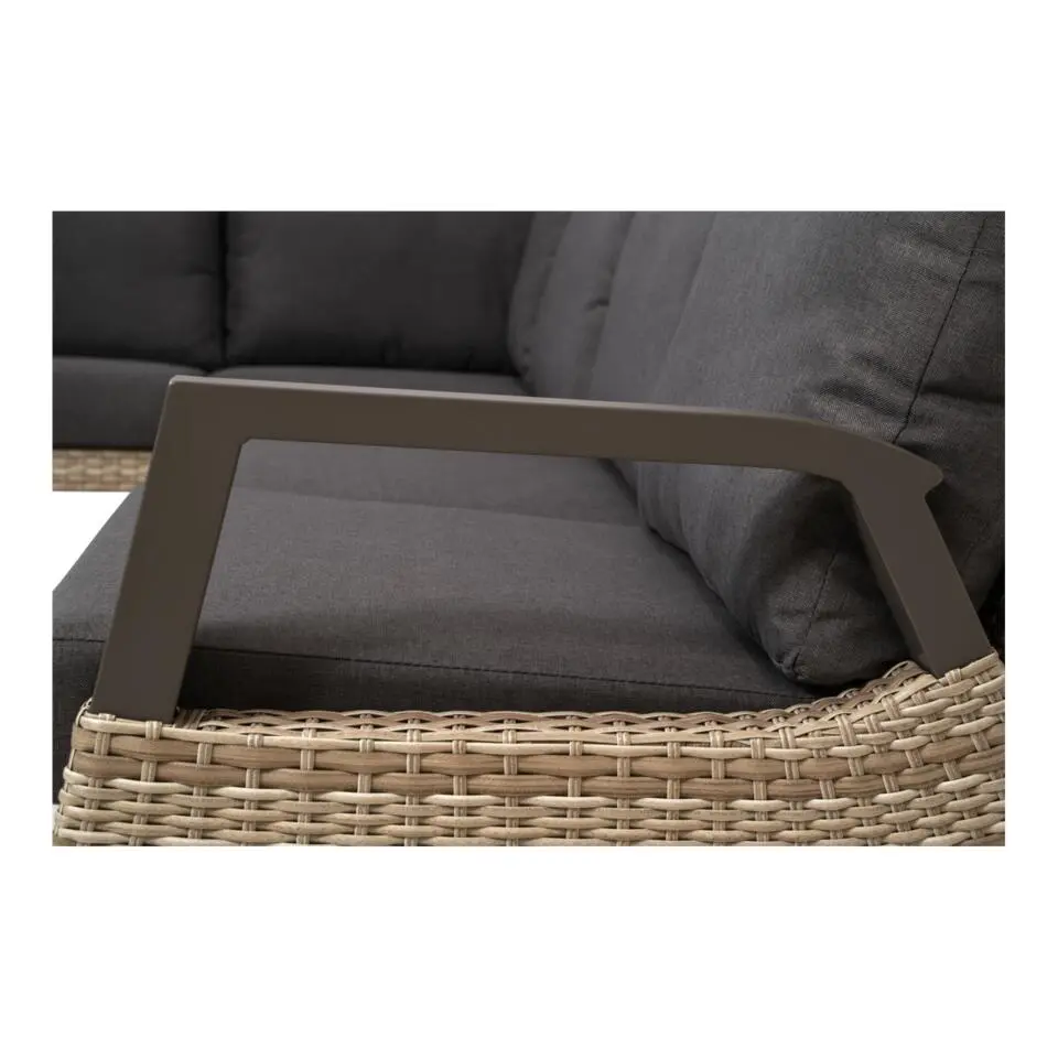 Les - Loungehoekset Treviso - antraciet