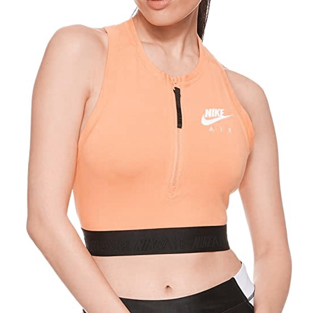 Nike Brassière Orange Femme Nike Air Top Crop