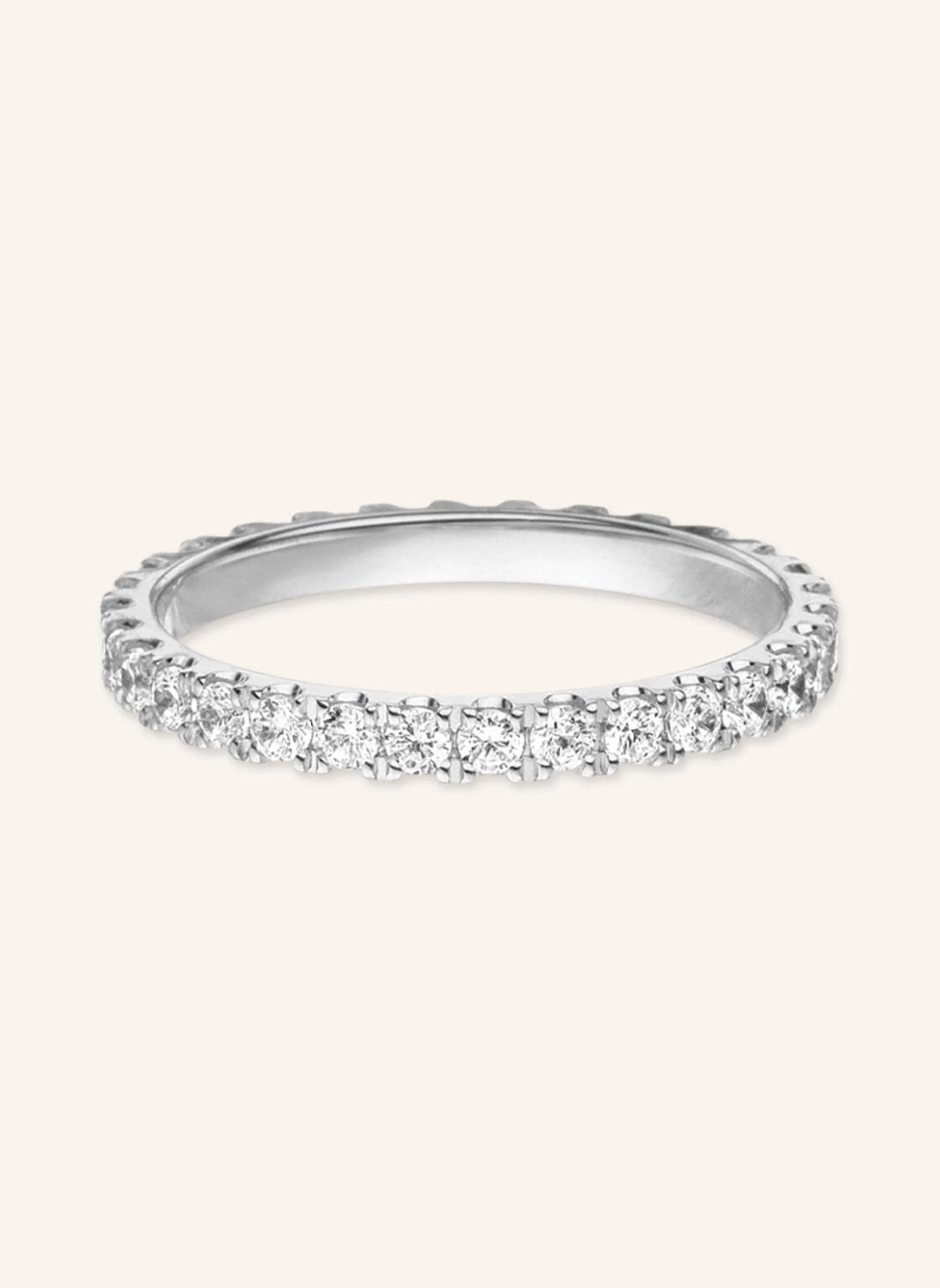 VEYNOU Ring MEMORY aus 18 Karat Weißgold mit 0,68ct. lab-grown Diamanten
