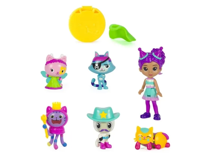 Gabby's Dollhouse Celebration 6 Figure Giftset