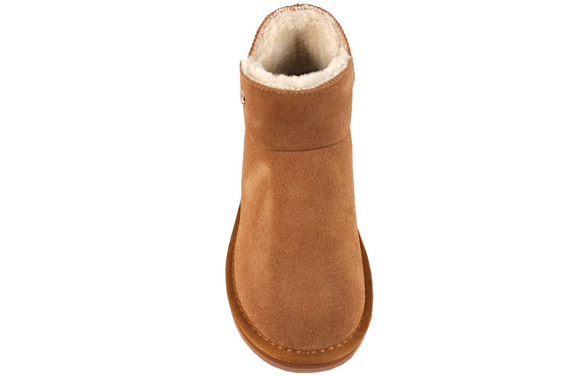 DUFFY BAMSESTØVLE I CAMEL RUSKIND
