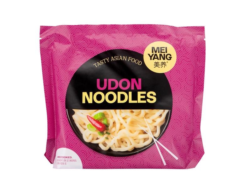 Mei Yang Udon Noodles precooked 2 x 150 g Vorgekochte Udon Weizennudeln