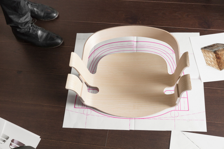 Design House Stockholm Wick Wood stoel eiken