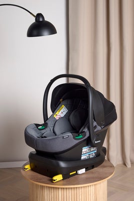 Beemoo Route i-Size Babybilstol inkl. ISOFIX Base, Mineral Grey
