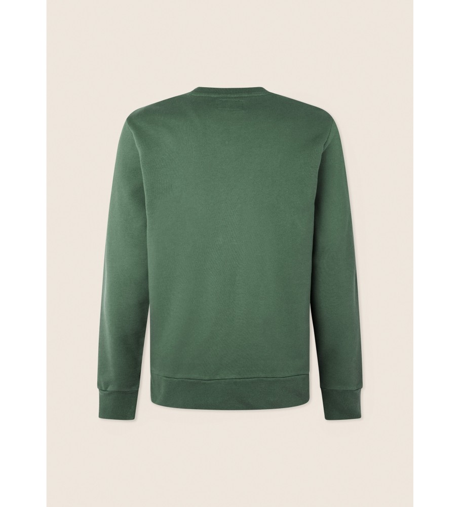 Moletom Hackett Fleece com Logotipo Bordado (Verde)
