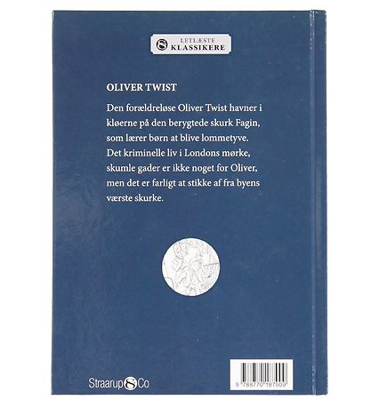 Straarup & Co Buch - Letlæste Klassikere - Oliver Twis - Dänisch