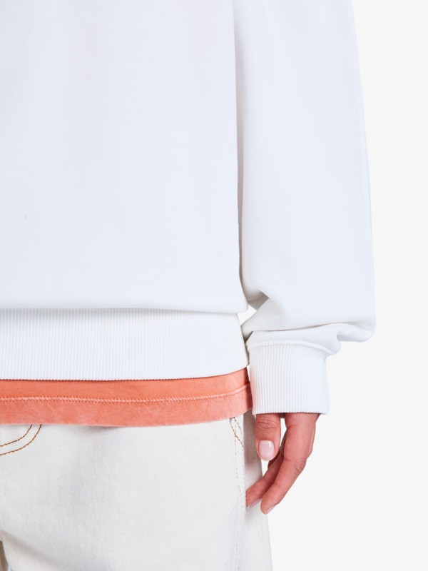 Lineup Oversized Sweat à capuche oversize Blanc Femme