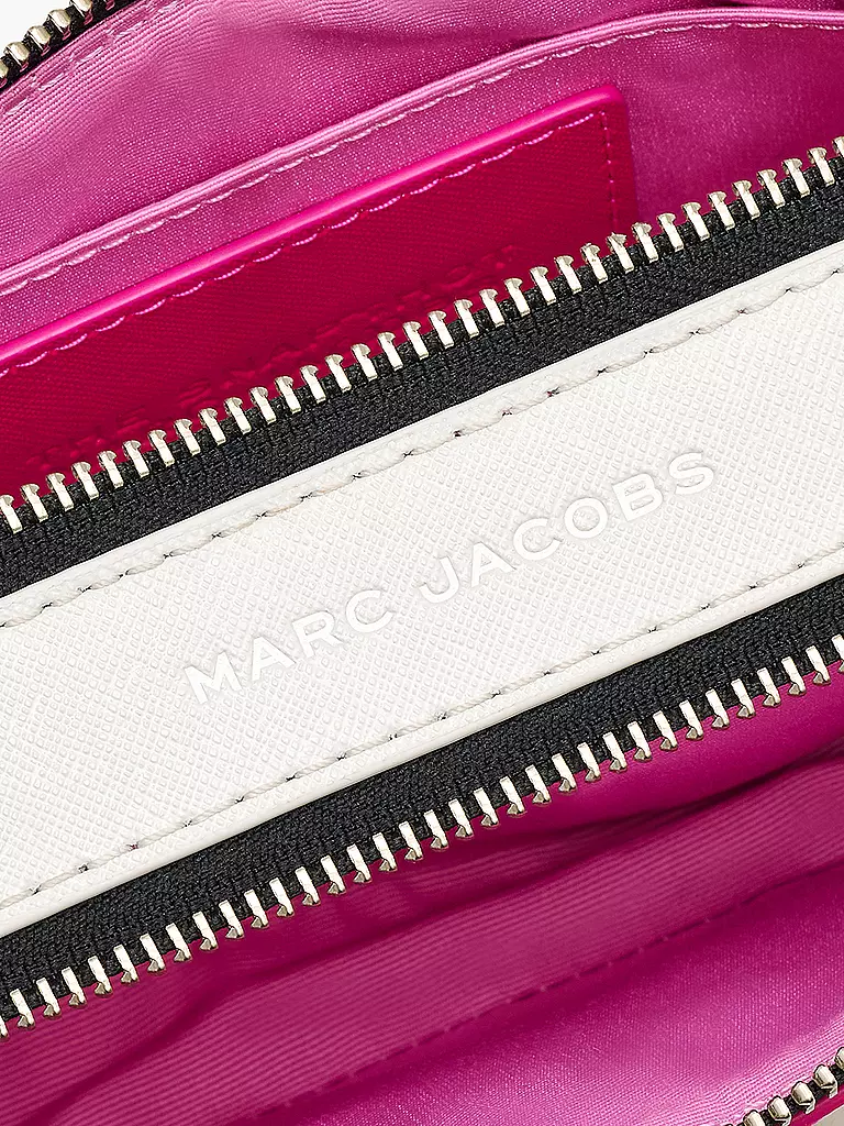 MARC JACOBS Ledertasche - Mini Bag THE SNAPSHOT  pink