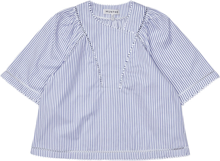 MUNTHE OZILLA Blouse Blue