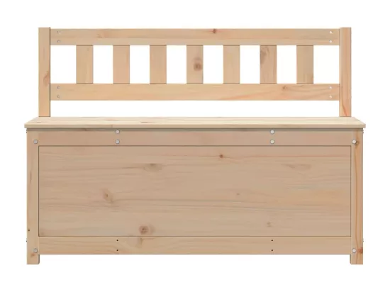 Banc 110x41x76,5 cm Bois de pin massif