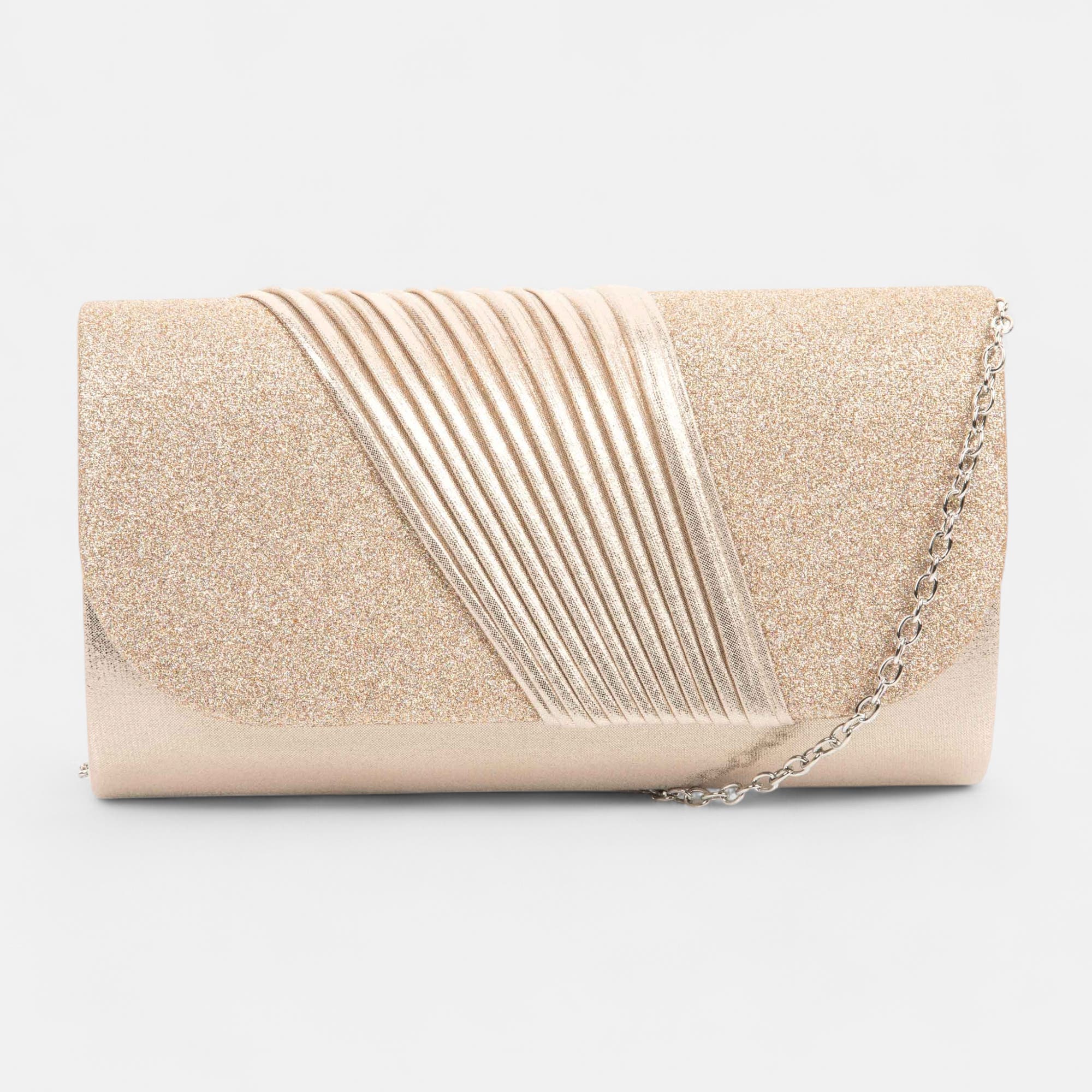 Sac bandoulière or