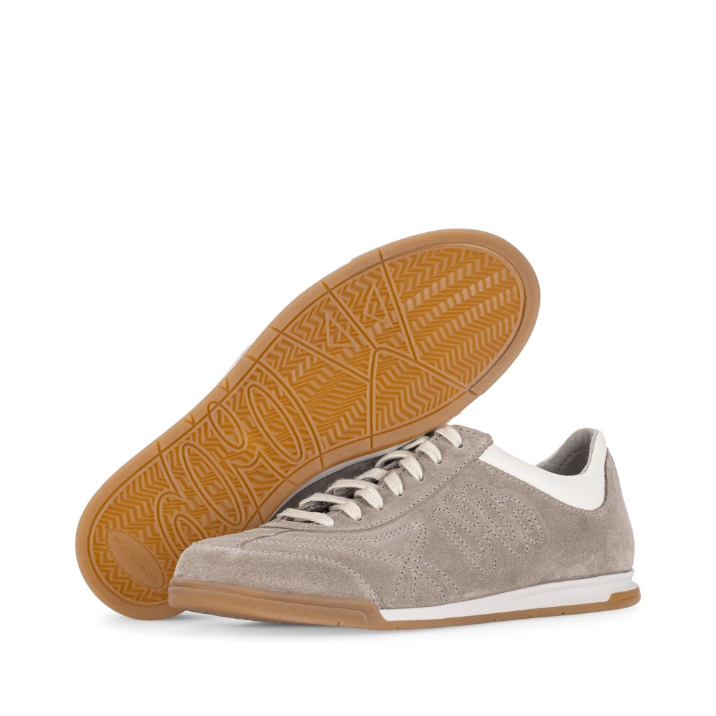 Lage sneaker beige