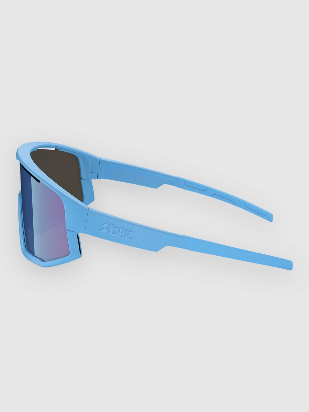 BLIZ Active Eyewear Fusion Small Matt Blue Sunglasses grey w blue mirror
