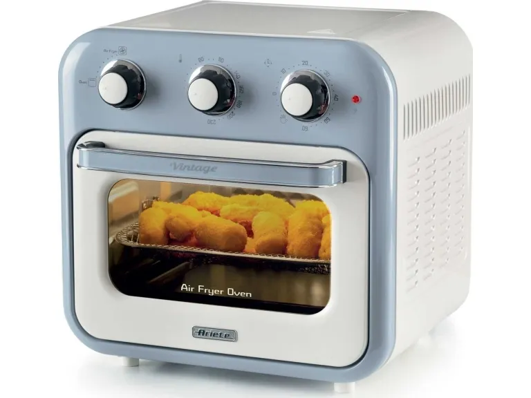 Ariete 4632/05, Varmluftsteger, 16 L, 230 °C, 60 min., Enkelt, Lyse Blå
