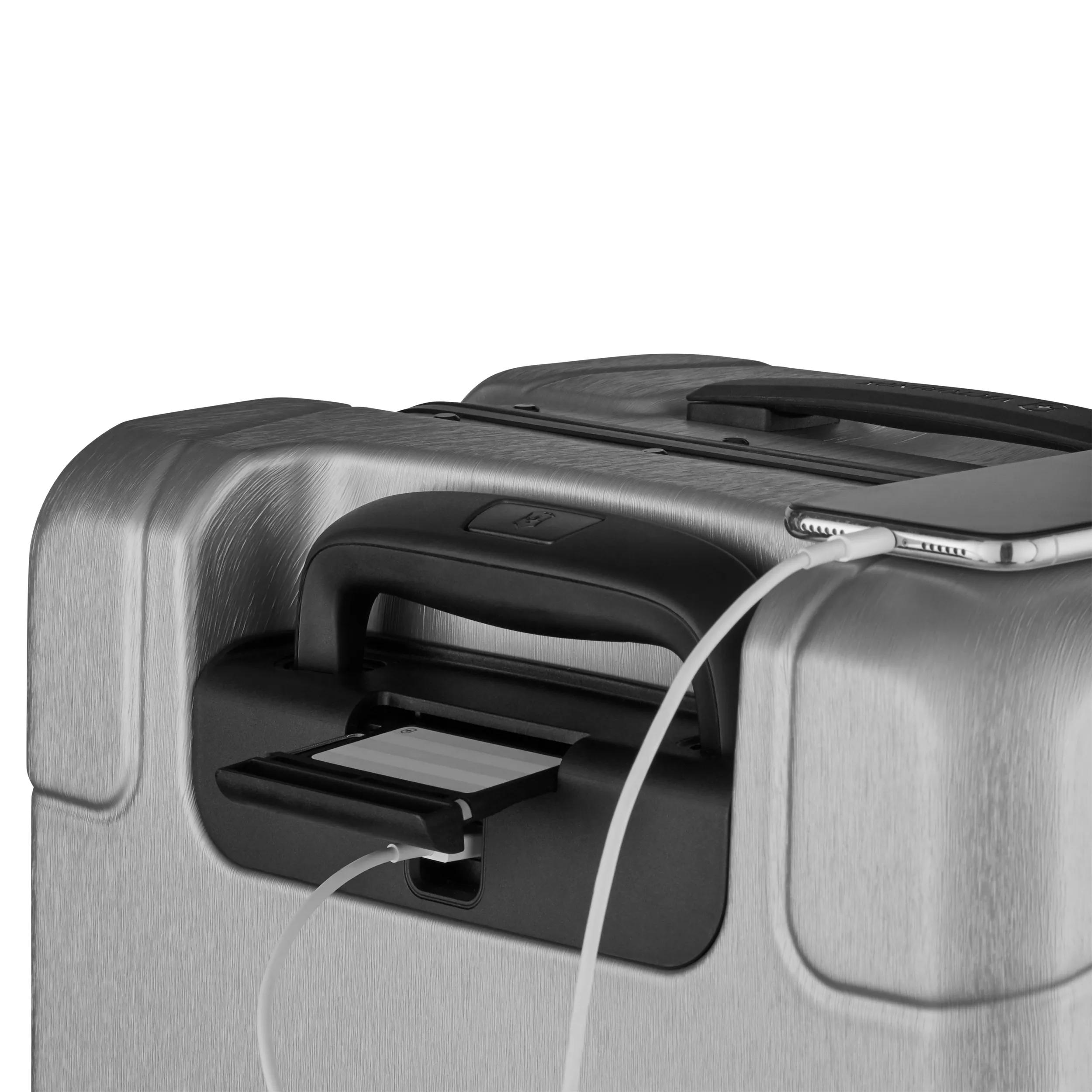 Lexicon Framed Series Frequent Flyer Hardside Carry-On-Silber