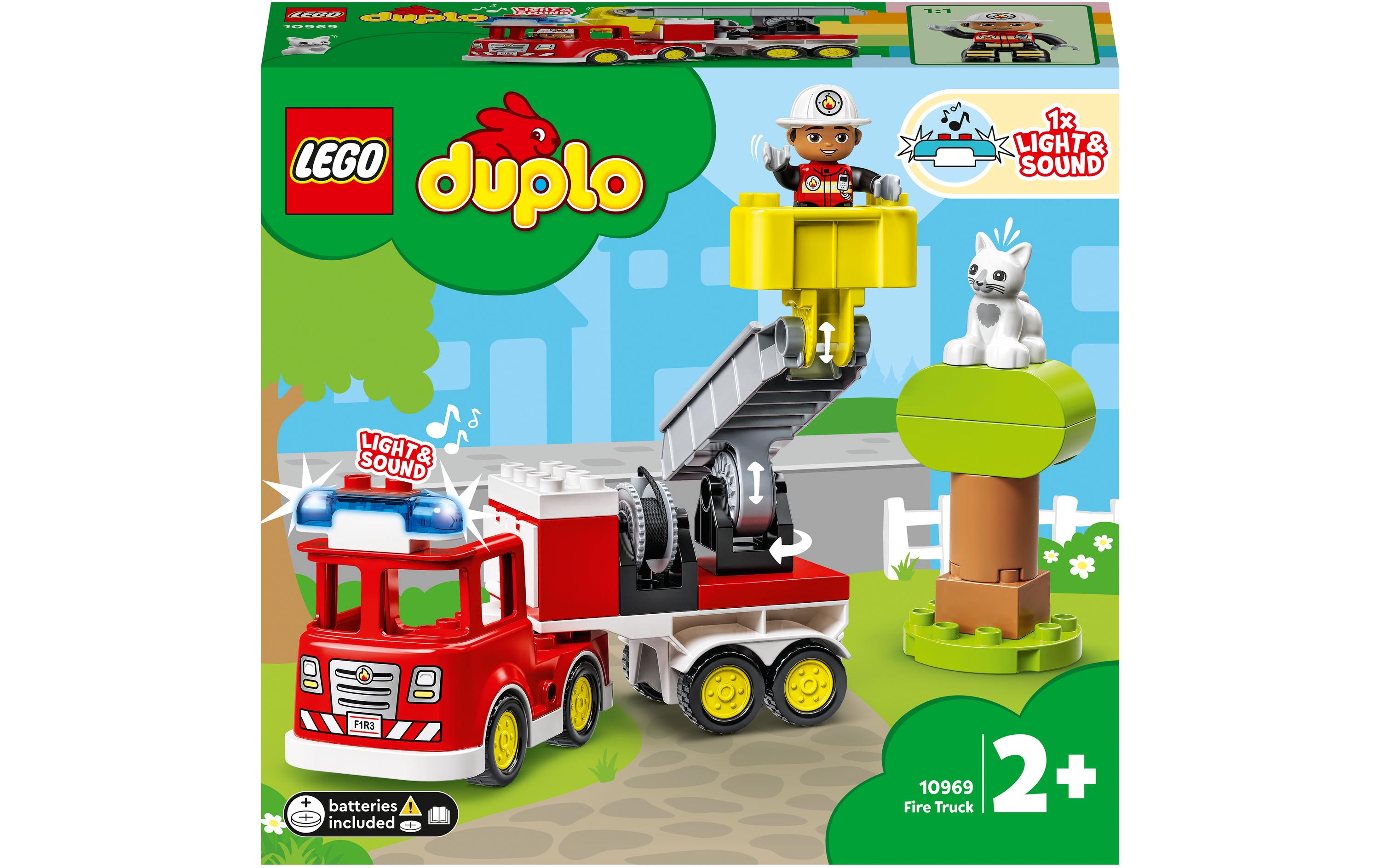 DUPLO® Feuerwehrauto 10969Rettungseinsätze mit dem Feuerwehrauto