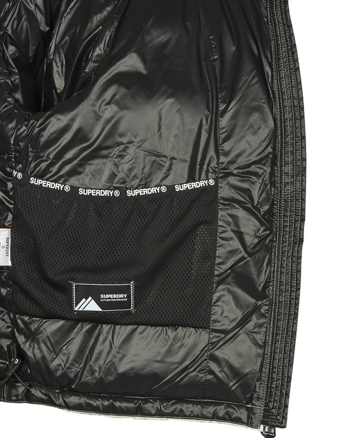 Superdry - ALPINE LUXE DOWN JACKET Blanco