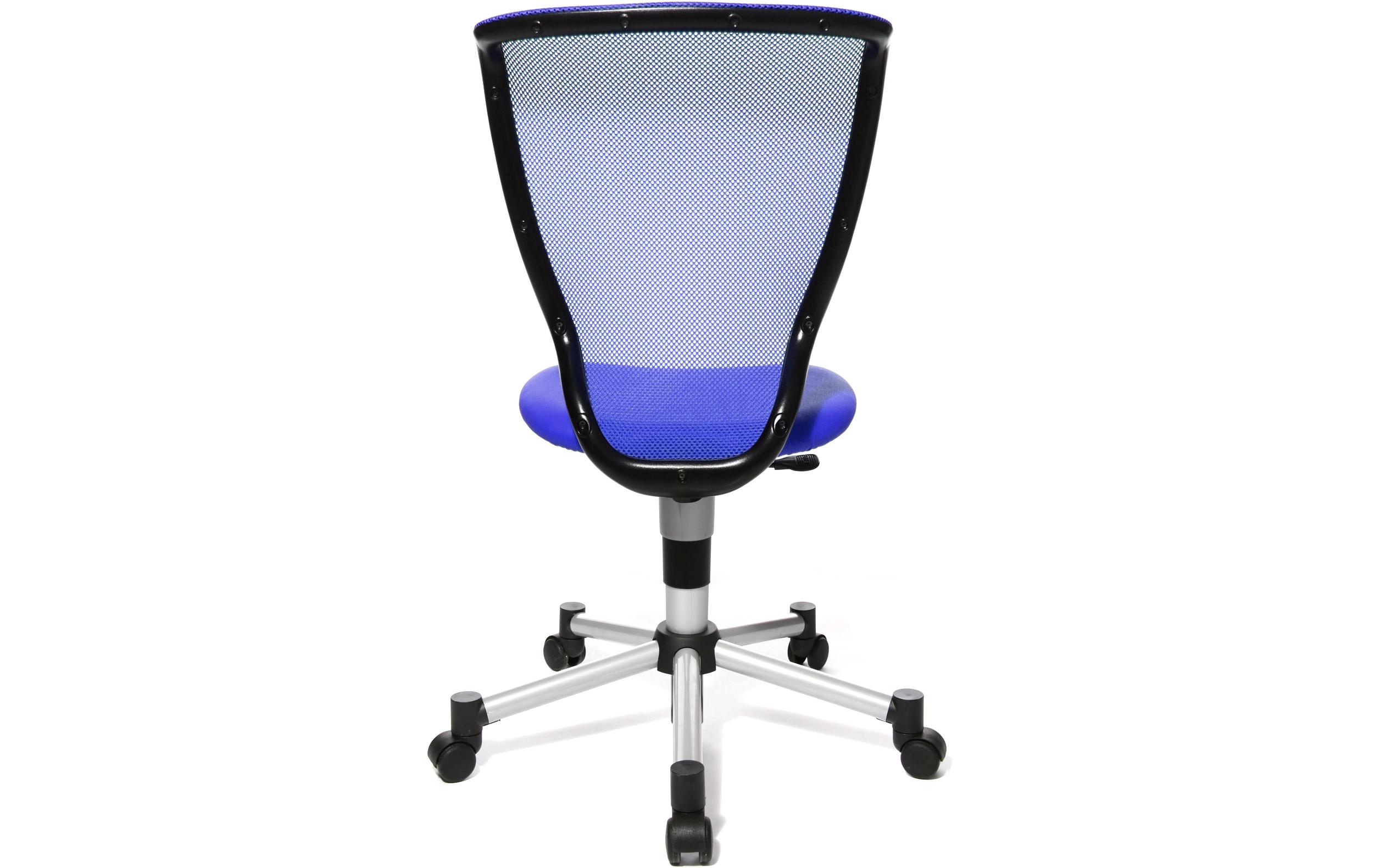 Kinder Bürostuhl Titan Junior, Blau<br>Mitwachsender Design-Kinder- und Jugenddrehstuhl