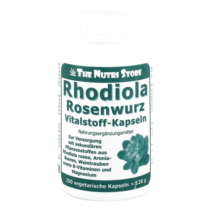 Rhodiola 200 mg Kapseln, 200 St
