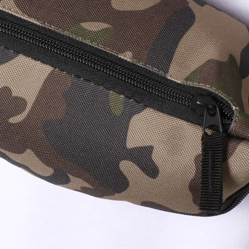 Sac Banane Logo Camouflage Vert Kaki